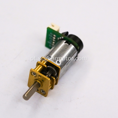 N20 12MM 3.7V motor de desaceleração de bloqueio inteligente